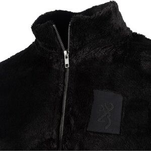 Browning Charcoal Fleece with Gold Deer Emblem